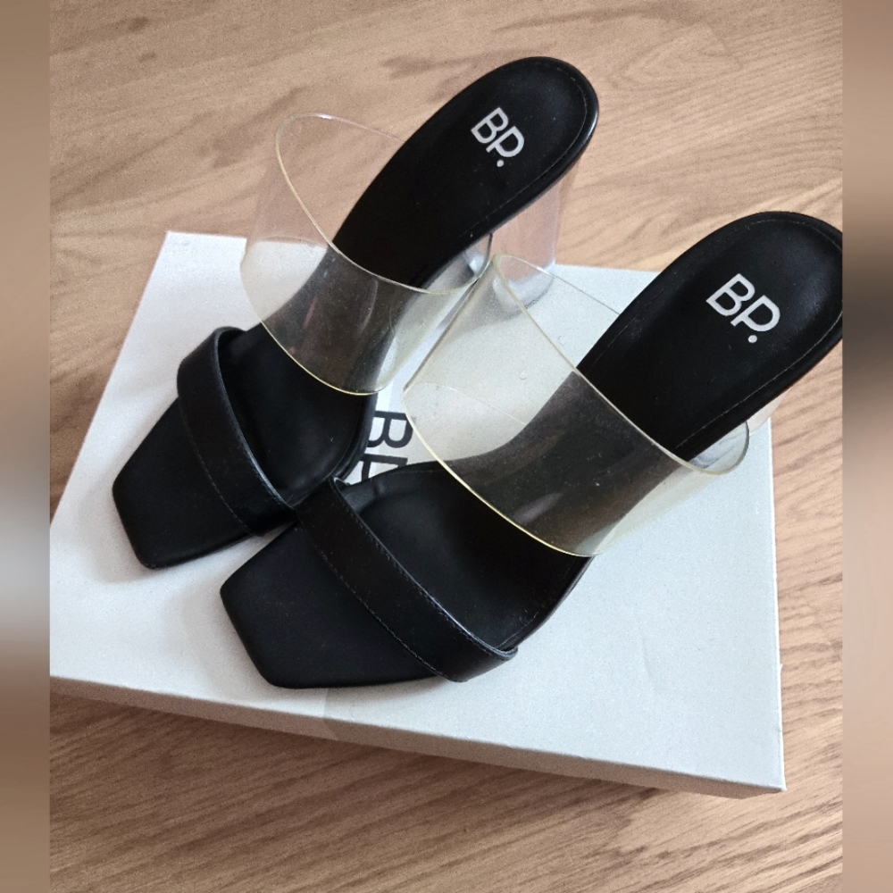 bp Black Heels Sleek Design Elegant Style